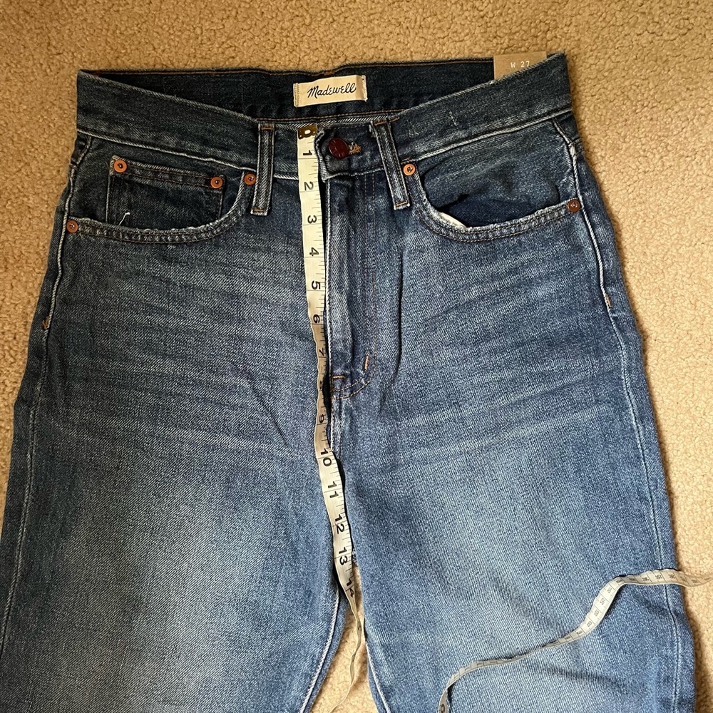 Madewell Momjean in Downey wash